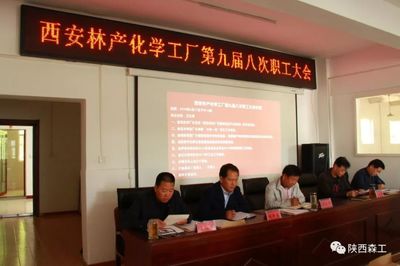 西安林化厂召开第九届八次职工大会，共谋企业转型与职工发展新篇章